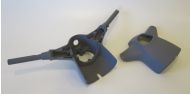Complete handlebars (top + bottom) for Lambretta GP DL