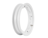 SIP WHITE alloy tubeless wheel rim Lambretta LI + TV + SX + Special + DL + Serveta