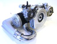 Motore completo BGM RT 240cc 5 marce per Lambretta S1 + S2 + TV2 + S3 + TV3 + Special + SX + DL + Serveta