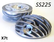 Kit cilindro Casa Performance SS225 COMPRESSIONE 39 Versione 3 Lambretta SX + DL + Serveta, carter motore tipo 200cc