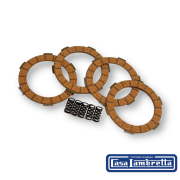Surflex 4 clutch plates + uprated springs Lambretta SX + DL 200cc models