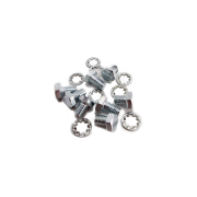 Kit di fissaggio tamponi fine corsa biellette forcella per Lambretta LI + TV + SX + Special