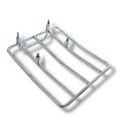 Chromed rear rack Lambretta LI S1 + S2 + TV1 + TV2- "Small Type"