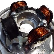 Accensione elettronica Scootopia 12V per Lambretta DL (albero motore a cono grande)