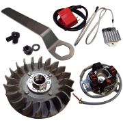 Accensione elettronica Scootopia 12V per Lambretta DL (albero motore a cono grande)