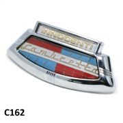Front plastic 'Innocenti' shield badge Lambretta LI S2/S3 + TV2/3 + Special + SX