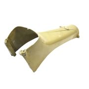 Front aluminium shield for Lambretta GP