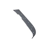 Right passenger footboard for Lambretta LC + LD