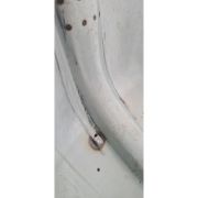 Metal legshields for Lambretta S3 LI + TV (i.e. for chrome ring models)
