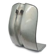 Scudo in metallo per Lambretta LI S3 + TV3 + Special + SX (modelli dal 1965 al 1969 senza ghiera allo sterzo)