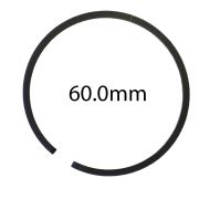 Fascia elastica (segmento) 60.0mm (altezza 2.5mm) tipo originale
