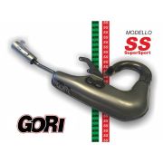 Gori SS exhaust with standard cylinder attachment for Lambretta LI + TV2/3 + SX + Special + GP/DL