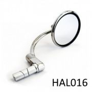 Specchio retrovisore tondo regolabile per manubrio (sinistro oppure destro) per Nuova Lambretta V-Special