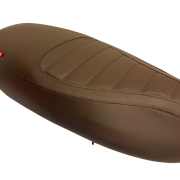 Brown seat for New Lambretta V-Special