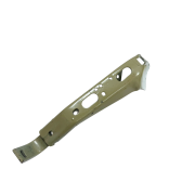 Supporto pedana sinistra SIL da saldare al telaio per Lambretta LI S3 + TV3 + SX + Special + DL