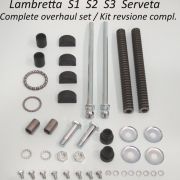 Kit revisione forcella completo Lambretta LI + TV2/3 + SX + Special + Serveta