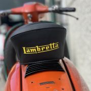 SIL Lambretta complete seat and catch.