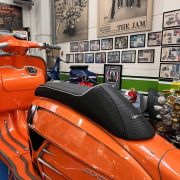 Sella -BGM Longtail - Lambretta LI, SX, TV, DL, GP - con snapper magnetico