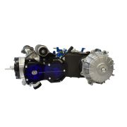 Motore completo SSR265 LC Scuderia raffreddato a liquido per Lambretta S1 + S2 + S3 + SX + DL + Serveta