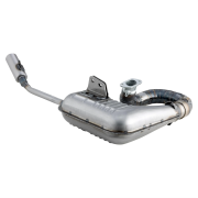 Marmitta Clubsport silent S1/S2- Collettore Standard - Lambretta S1 + S2