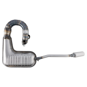 Marmitta Clubsport silent S1/S2- Collettore Standard - Lambretta S1 + S2