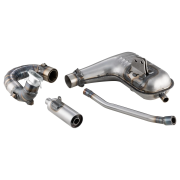 Marmitta Clubsport silent S1/S2- Collettore Standard - Lambretta S1 + S2