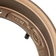 SIP BRONZE tubeless wheel rim Lambretta S1 + S2 + S3 + GP + Serveta