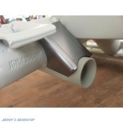 Rinforzo telaio supporto motore Lambretta LI + TV + SX + Special + DL