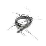 Set guaine e fili Scootopia con ingrassatori tipo originali Lambretta LI + TV2/3 + SX + Special