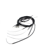 Lambretta DL & GP Black Teflon Cable Set by Scootopia