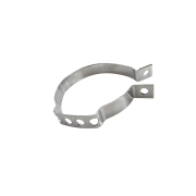 Fascetta cromata Scootopia per fissaggio cavi al telaio Lambretta D/LD150 + LD125 + LI + TV2/3 + SX + DL