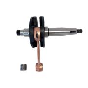 Albero motore completo Tameni per Lambretta DL 200 standard (corsa 58 - biella 107)