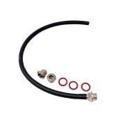 Set tappo livello olio, tappo con calamita e sfiato olio MB inox