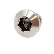 Crankcase side drain plug, stainless steel, MB