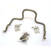 Side panel spring clip, brackets and fastener kit (set) panels with handles, stainless steel, MB Lambretta S3 + TV3 + Special + SX