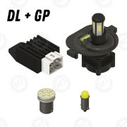Kit di conversione a led Lambretta DL/GP