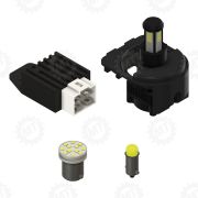 Kit di conversione a led Lambretta LI S3 TV3 SX Special (scelta per faro Carello o CEV)