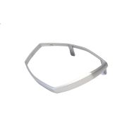 Cornice faro anteriore grigia per Nuova Lambretta V-Special