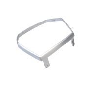 Cornice faro anteriore grigia per Nuova Lambretta V-Special