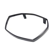 Cornice faro anteriore nera per Nuova Lambretta V-Special