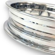 SIP CHROMED tubeless wheel rim Lambretta S1 + S2 + S3 + GP + Serveta