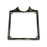 License plate shaped frame Lambretta C + LC+ D + LD + E + F