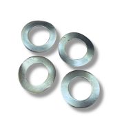 Rear shock + main engine bolt washers set Lambretta S1 + S2 + S3 + SX + DL/GP