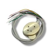 White 2 position light switch for Lambretta E +  D + LD 1953