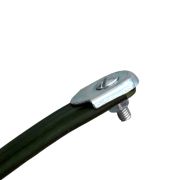 Green dual seat passenger seat strap for Lambretta 150 Special Golden