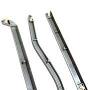 Kit profili in plastica grigi per pedane Casa Lambretta Lambretta LI S3 + TV3 + Special + SX