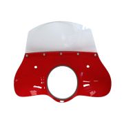 Cupolino rosso modello 'Classico' per Lambretta LI S3