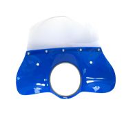 Blue 'Classic' model flyscreen for Lambretta LI S3 (complete with bracket set)