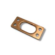 Gasket Lambretta exhaust, big bore, Oval type, fibre copper sandwich type, Race-Tour MB