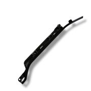 Striscia decorativa inferiore destra per scudo Nuova Lambretta V-Special (NERA)